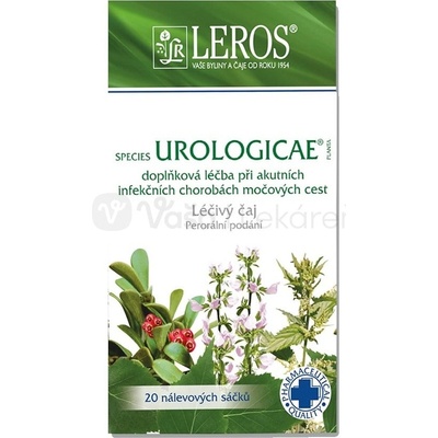 Leros SPECIES UROLOGICAE PLANTA 20 x 1,5 g