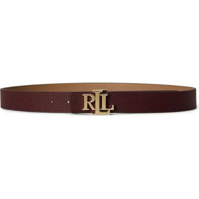 Lauren Ralph Lauren oboustranný pásek dámský kožený 412P06812 burgundské