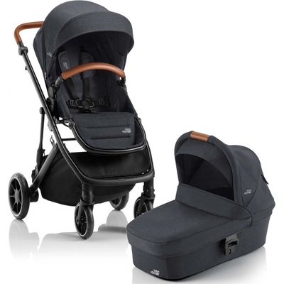 Britax Set Strider M + korba 2022 Black Shadow