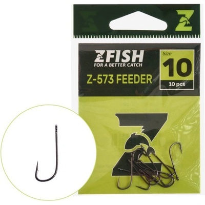 ZFish Feeder Hooks Z-573 vel.10 10 ks