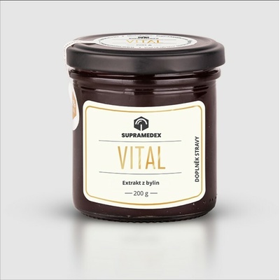 SupraMedEx VITAL med obohacený extrakty z bylin 900 g