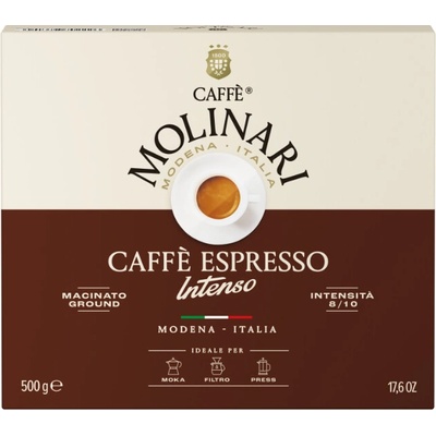 CAFFÉ MOLINARI Espresso Intenso mletá 2 x 250 g