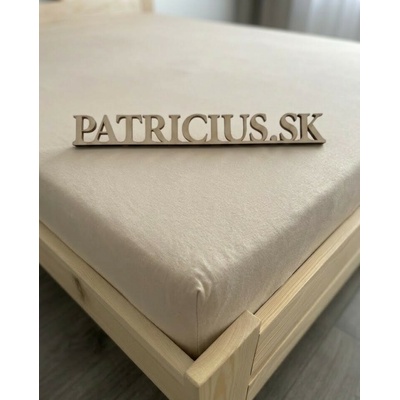 Patricius Napínacia plachta jersey cappuccino 80x200