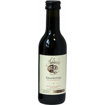 Habánské sklepy Frankovka 12% 0,187 l (holá láhev)