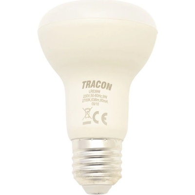 Tracon electric LED žiarovka reflektorová E27 9W teplá biela