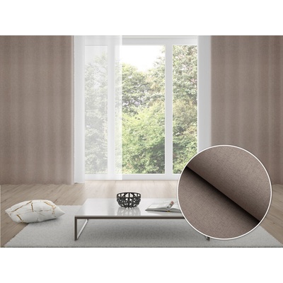 Biante 100% zatemňovací záves Blackout BKW-204 Sivohnedé žíhanie 130x220 cm