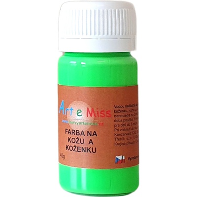 Artemiss Farba na kožu a koženku 84 neón zelená 70 g
