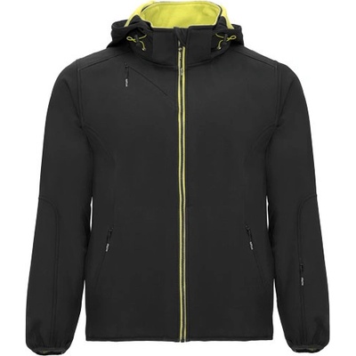 Siberia unisex softshellová bunda čierna