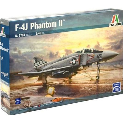Italeri F-4J Phantom II Model Kit letadlo 2781 1:48