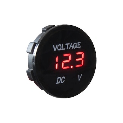 Digitální voltmetr 5-48V červený, 34570R