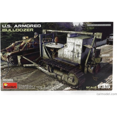 MiniArt U.S. Armored Bulldozer inlc. PE & decals 35403 1:35