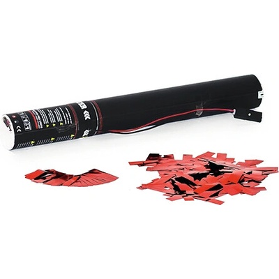 Tcm Fx elektronické dělo na konfety 40cm, metalické červené konfety