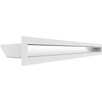 Kratki Mriežka LUFT 60 x 600 mm biela 45S