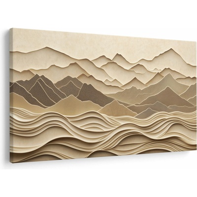 Obraz - 3D línia hôr, jednodielne 120x80 cm