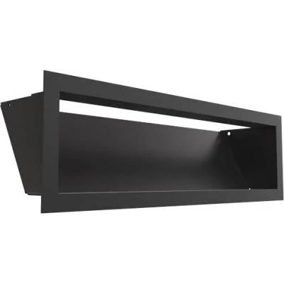 Kratki Mriežka LUFT 120 x 400 mm čierna 45S SF - plytká