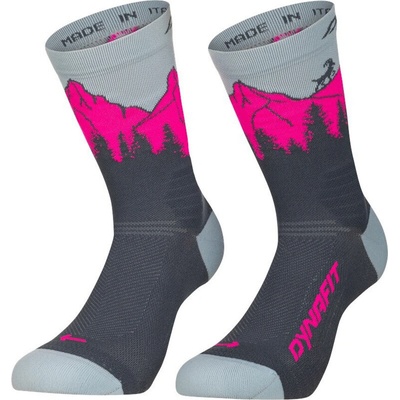 Dynafit Traverse Crew SK cinder PINK GLO – Hledejceny.cz