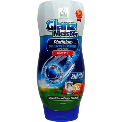 Glanz Meister Platinum Extra Frische gel do myčky 720 ml – Hledejceny.cz