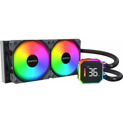 Montech Hyper Flow Digital 240 Black