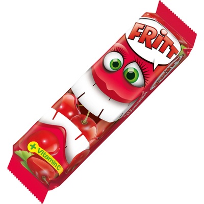 Fritt žuvacie cukríky čerešňa + vitamín C 70 g