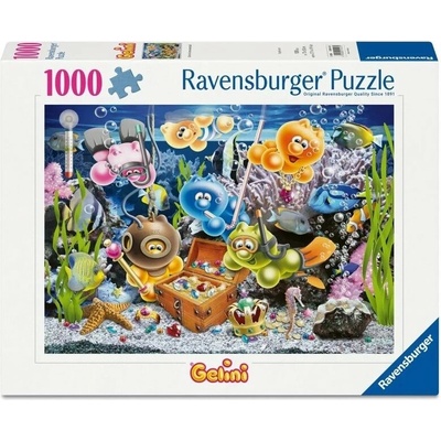 RAVENSBURGER Gelini a podvodná zábava 1000 dielov