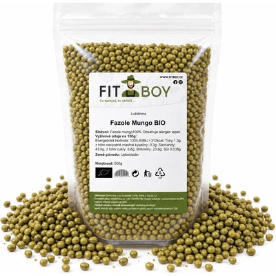 Fitboy Fazole Mungo BIO 500 g