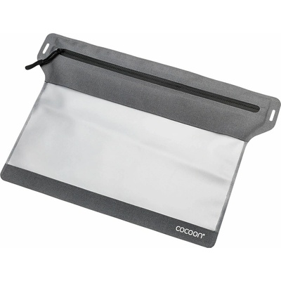 Cocoon Zippered Flat Document Bag M - grey/black