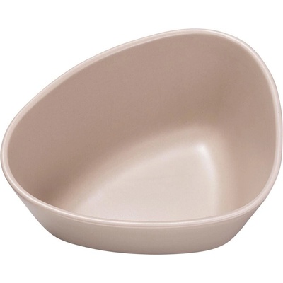 LIND DNA Servírovacia miska CURVE kamenina piesková 22 cm