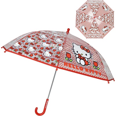Hello Kitty automatický deštník červený – Hledejceny.cz