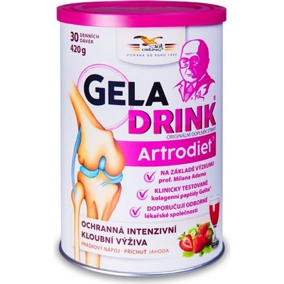 Orling Geladrink Artrodiet nápoj jahoda 420 g