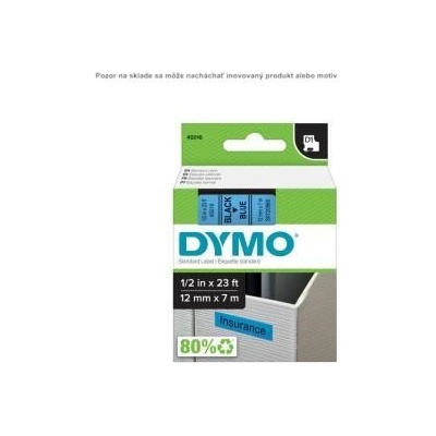 Dymo 45016 D1 12 mm modrá čierna kompatibilná