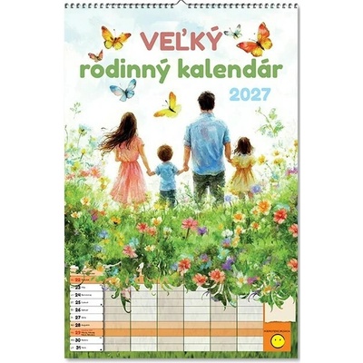 Spektrum grafik Veľký rodinný nástenný 2027