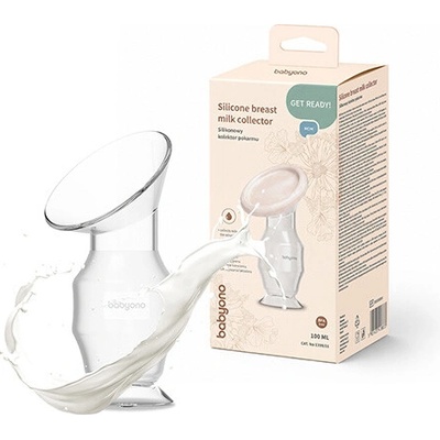 BabyOno Silikonový kolektor Sběrač mléka 100ml