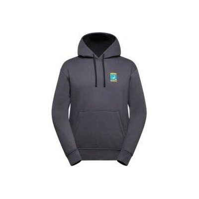 La Sportiva MOON CLIMB HOODY Unisex Onyx/Chalk šedá