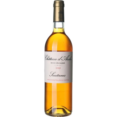 Château D'Arche Sauternes Grand Cru sladké bílé 2002 14% 0,75 l (holá láhev)