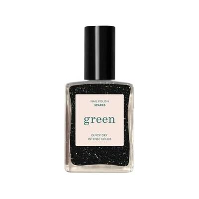 manucurist Green Lak na nehty Unisex Černá 15 ml