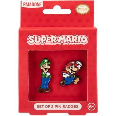 Set odznáčků - Mario & Luigi, PP15844NN