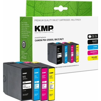 KMP Canon PGI-2500XL BK/C/M/Y Multipack - kompatibilní