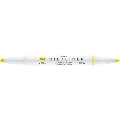 Zebra Mildliner Fluorescent žlutá 78150