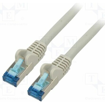 Goobay 67518 Patch S/FTP Kat: 6a RJ45 vidlice z obou stran lanko Cu