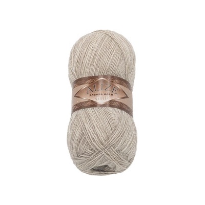 Alize Angora Gold Simli 152 béžovo hnedá