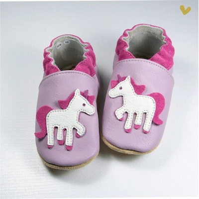 baBice kožené capáčky Unicorn