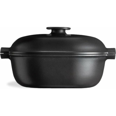 Emile Henry EH776645 Kastrol Delight oválný, keramický, 4,5 l, černý