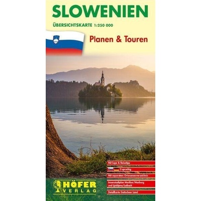 Slovinsko 1:250 000 / automapa Plánování a výlety