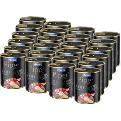 Dolina Noteci Piper Adult s treskou a paradajkami 24 x 800 g