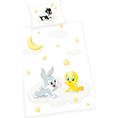 Herding obliečky Looney Tunes Baby 2414201 100 x 135 cm 40 x 60 cm
