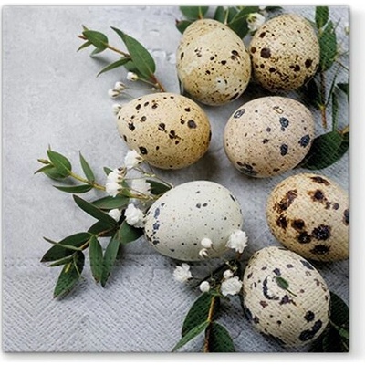 PAW servítky L Natural Eggs 33x33cm