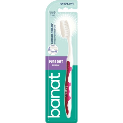 Banat Pure Sensiplus kartáček na zuby Soft 1 ks