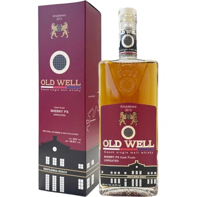 Old Well whisky Sherry PX cask 46,3% 0,5 l (karton)