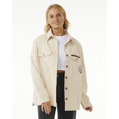 Rip Curl Soleil Embroidered Denim Off White