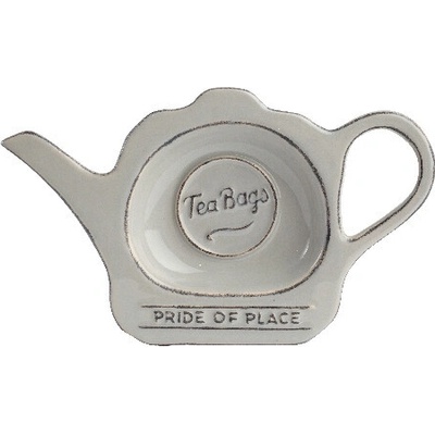 T&G WoodWare Odkladač na čajový sáčok PRIDE OF PLACE, sivá|TaG WoodWare